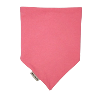 Dětský nákrčník s patentky - neonově růžová