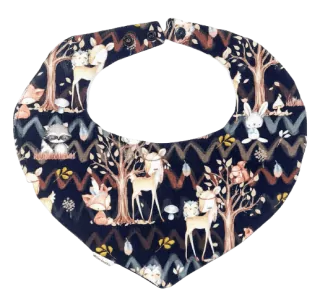 Kojenecký slintáček s lesními zvířátky