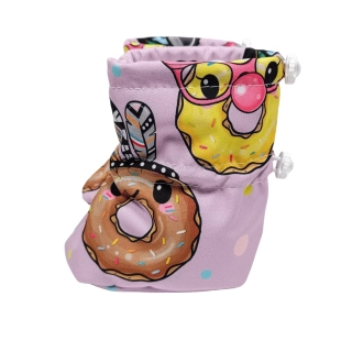 Softshellové capáčky s brzdičkou - Party donuts