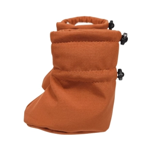 Softshellové capáčky s brzdičkou - Cihlová