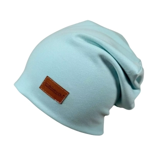 Dětská homeless čepice - Aqua blue