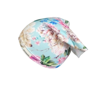 Dětský šátek na hlavu s kytičkami