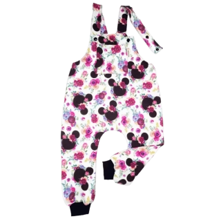 Dětské laclové kalhoty s Mickey