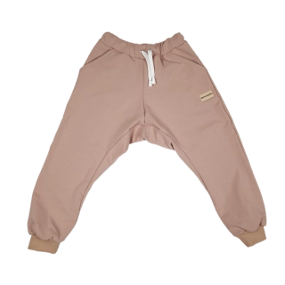 Dětské harémky "nasrávačky" béžové