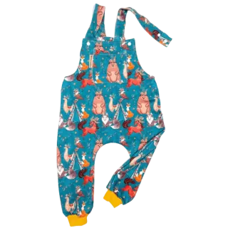 Dětské laclové kalhoty zateplené - indiana boys